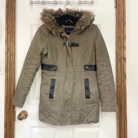 RW&CO. Army Green Winter/fall/autumn Coat Size Small - Picture 9 of 10